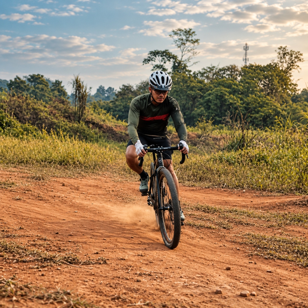 Aksi Speed & Cornering Sepeda Gravel