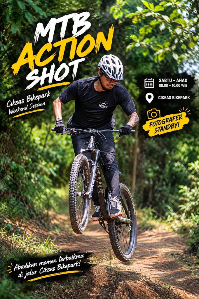 Event Cikeas Bikepark - MTB Action Shot
