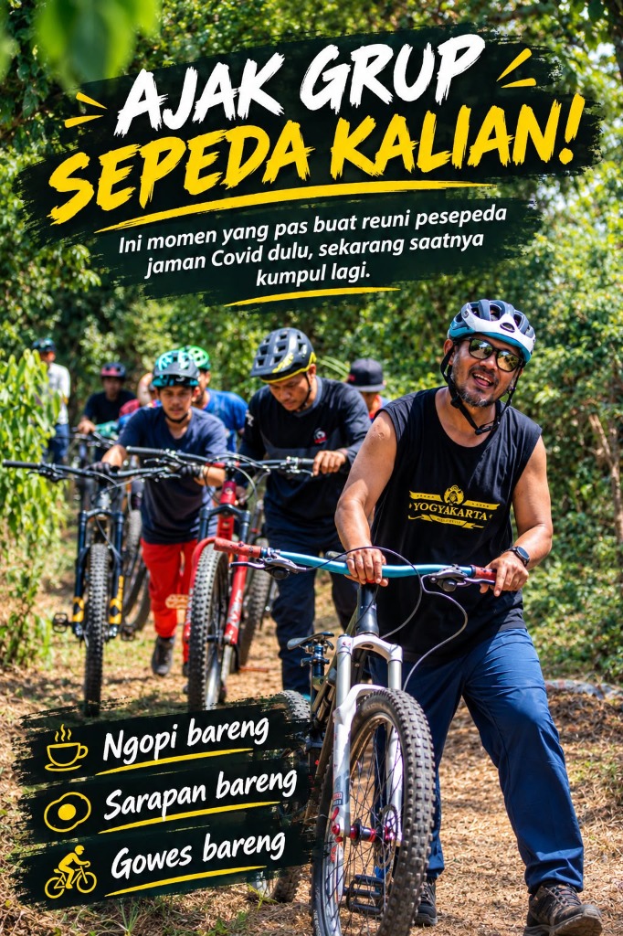 Event Cikeas Bikepark - Ajak Grup Sepeda Kalian
